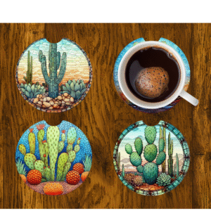 Cactus coasters