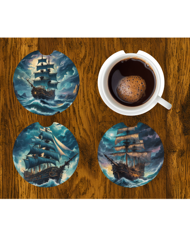 ship coasters set